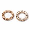 Cloth Fabric Covered Linking Rings X-WOVE-N009-06D-2