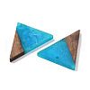 Resin & Wood Pendants WOOD-F015-06F-2