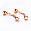 304 Stainless Steel Eyebrow Rings WG689B5-27-1