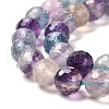 Natural Fluorite Beads Strands G-K345-A02-02A-4