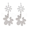 304 Stainless Steel Dangle Stud Earrings for Women EJEW-Q009-01P-2