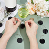 BENECREAT 50Pcs Acrylic Round Sheet Pendants DIY-BC0014-03B-3