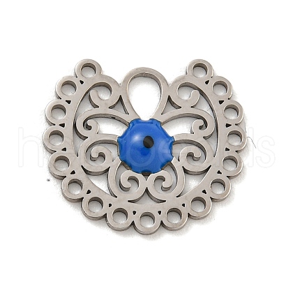 316 Surgical Stainless Steel Enamel Charms STAS-M073-36P-1