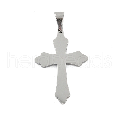 304 Stainless Steel Pendants STAS-G346-50P-1