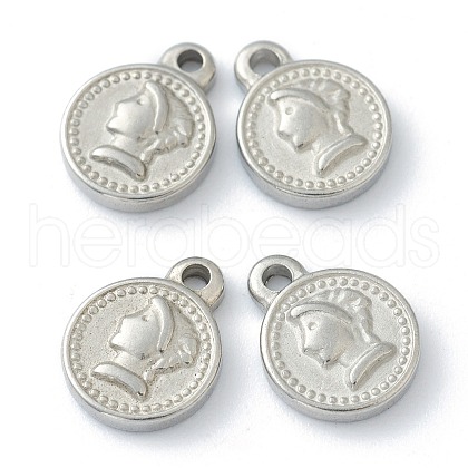 Non-Tarnish 304 Stainless Steel Charms STAS-O145-13P-1