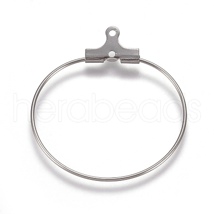 Tarnish Resistant 304 Stainless Steel Pendants STAS-E482-11B-1