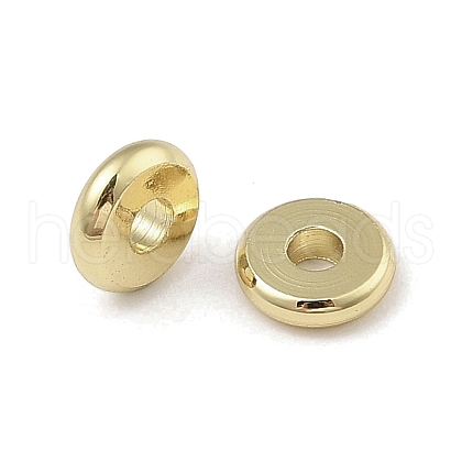 Rack Plating Brass Spacer Beads KK-A235-02G-04-1