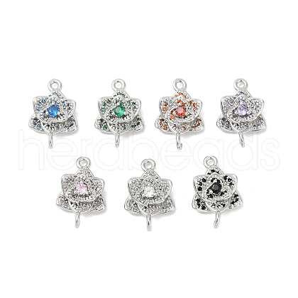 Brass Glass Pendants KK-D291-02P-1