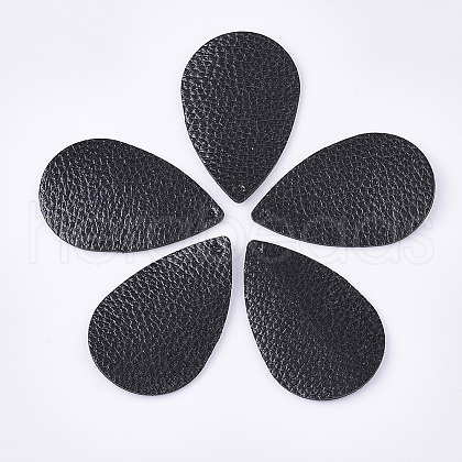 PU Leather Pendants X-FIND-S300-38B-01-1