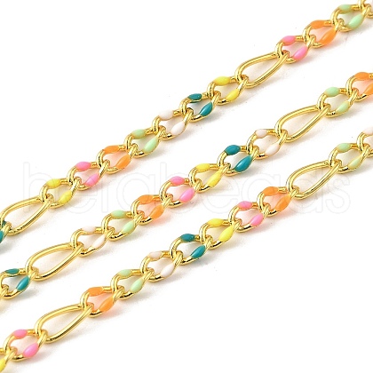 Brass Figaro Chains CHC-F020-12G-08-1