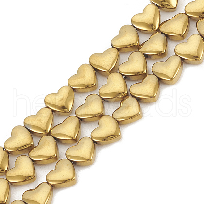 Electroplate Non-magnetic Synthetic Hematite Beads Strands G-T061-101F-1