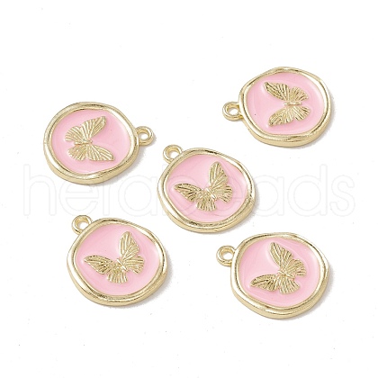 Alloy Enamel Pendants ENAM-G206-01KCG-02-1