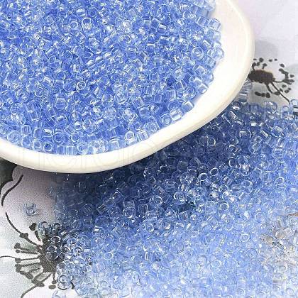Transparent Colours Glass Round Seed Beads SEED-B001-06A-08-1