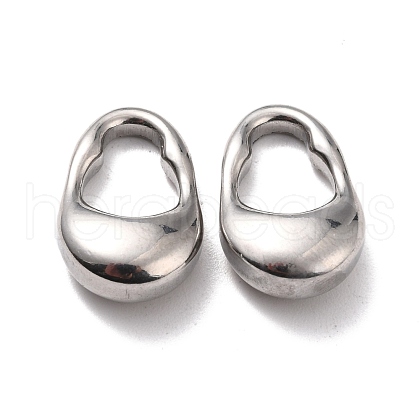 Non-Tarnish 304 Stainless Steel Pendants STAS-B024-37P-1