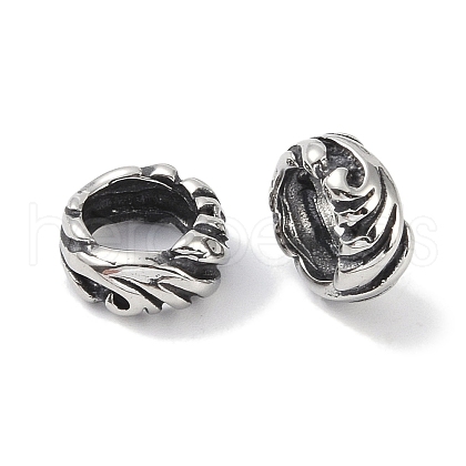 316 Surgical Stainless Steel Beads STAS-P632-28AS-1