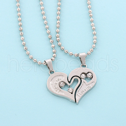 Valentine's Day Alloy Pendant Necklaces FS-WG38650-03-1