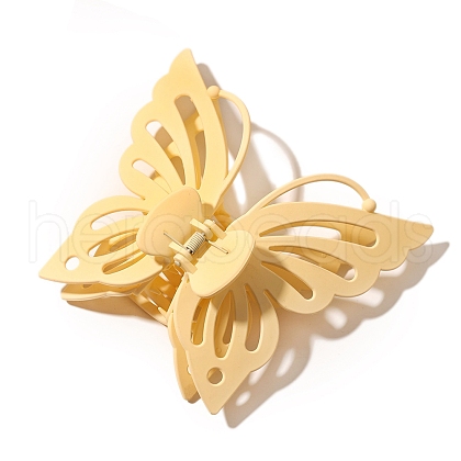 Frosted Acrylic Claw Hair Clips PW-WGC5D3E-01-1
