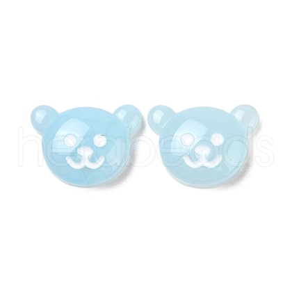Translucent Resin Animal Decoden Cabochons RESI-M040-03-4-1