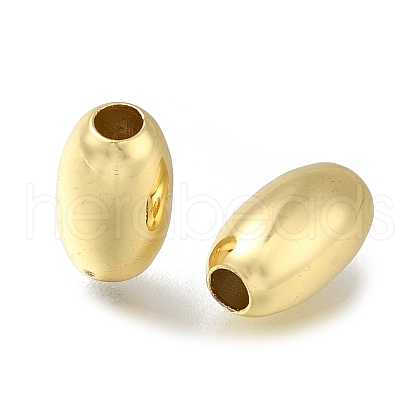 Rack Plating Brass Beads KK-K373-07A-G-1