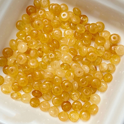 Natural Topaz Jade Beads G-U008-01C-1