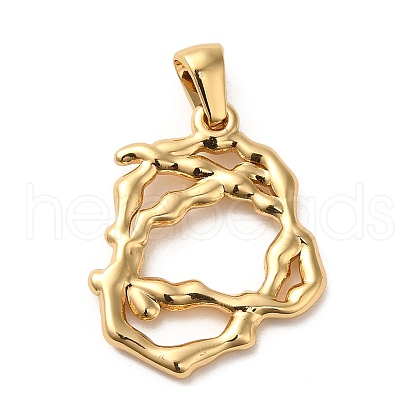 304 Stainless Steel Pendants STAS-L272-011G-1