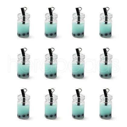 Glass Bottle Pendants CRES-N017-03D-1