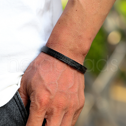 Stainless Steel Plain Bangles HI6776-3-1