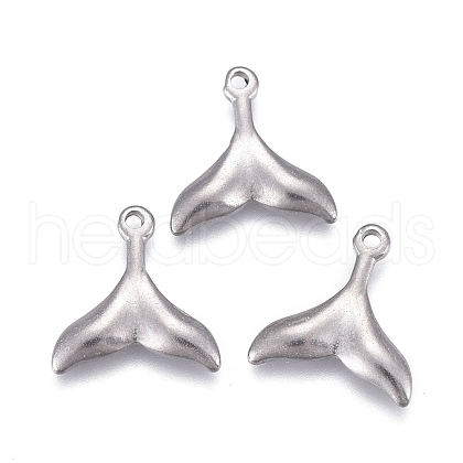Non-Tarnish 304 Stainless Steel Charms X-STAS-F249-14P-02-1