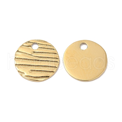 Ion Plating(IP) 304 Stainless Steel Charms STAS-Q215-27G-03-1