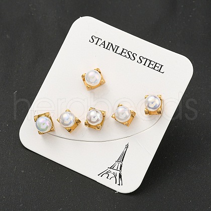Ion Plating(IP) 304 Stainless Steel Ear Plugs Gauges EJEW-H012-08G-1