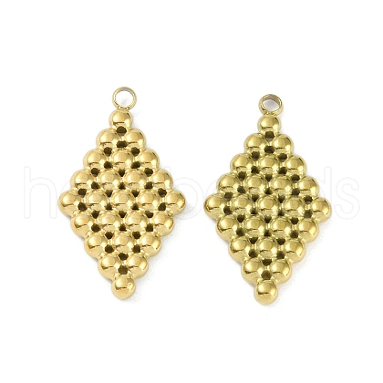 Ion Plating(IP) 304 Stainless Steel Pendants STAS-R233-07B-G-1