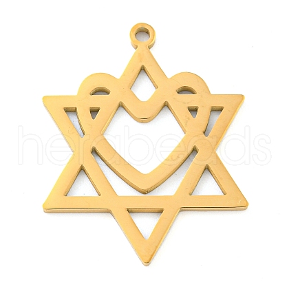 304 Stainless Steel Pendants STAS-Z076-4G-1