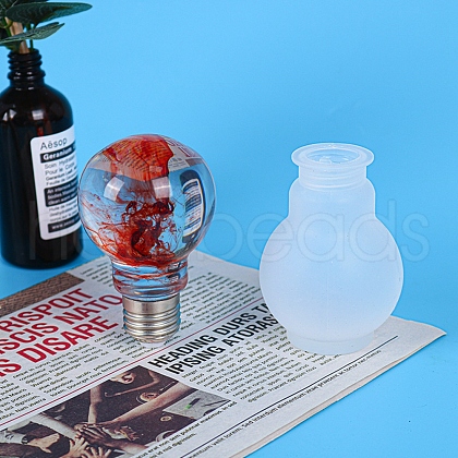 DIY Light Bulb Silicone Molds DIY-P010-37-1