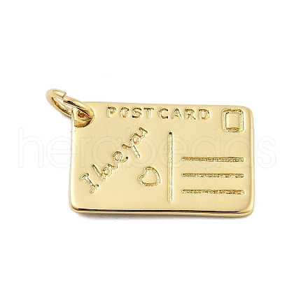 Brass Pendants KK-H206-02C-G-1
