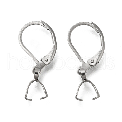 304 Stainless Steel Leverback Earring Findings STAS-P370-03P-1