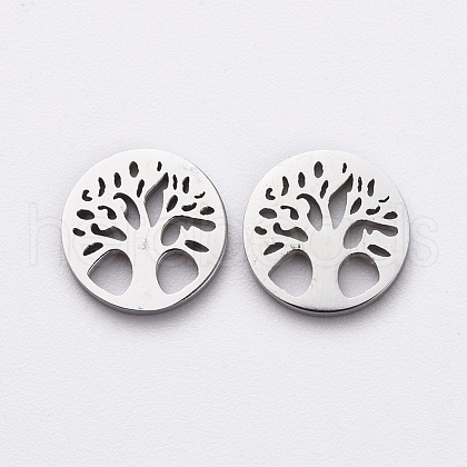 Non-Tarnish 304 Stainless Steel Filigree Joiners STAS-G215-19P-1