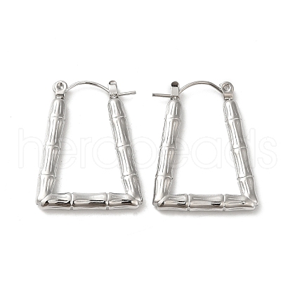 304 Stainless Hoop Earrings for Women EJEW-Z026-35P-1