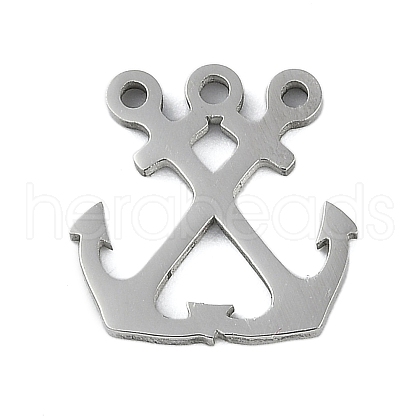 304 Stainless Steel Charms STAS-F310-02P-1