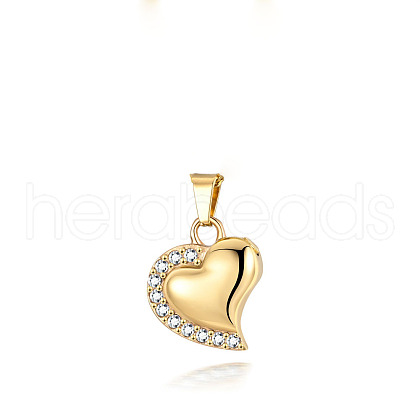 Stainless Steel Crystal Rhinestone Perfume Bottle Pendants PW-WGD29F1-02-1