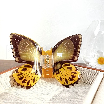 Acrylic Claw Hair Clips PW-WGBB546-06-1