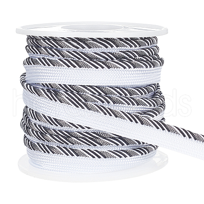 BENECREAT 10 Yards Polyester Twisted Lip Cord Trim OCOR-BC0006-49B-1