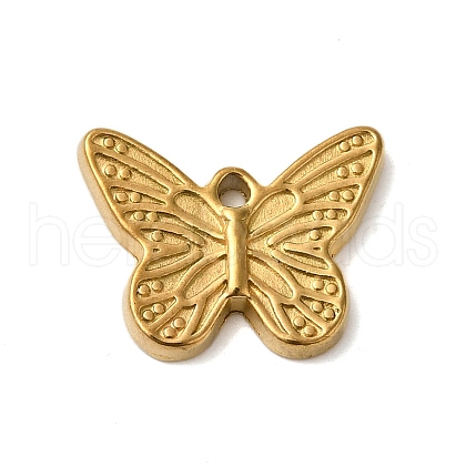 Ion Plating(IP) 304 Stainless Steel Charms STAS-N103-25G-1