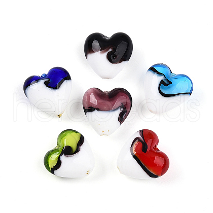 Handmade Lampwork Beads LAMP-N024-41-1
