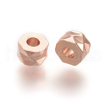 Environment Brass Beads KK-F780-07RG-RS-1