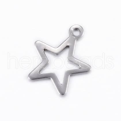 304 Stainless Steel Charms X-STAS-D445-078-1