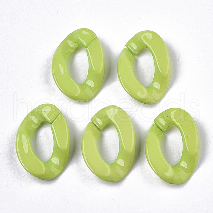 Opaque Acrylic Linking Rings OACR-S036-001B-G04-1