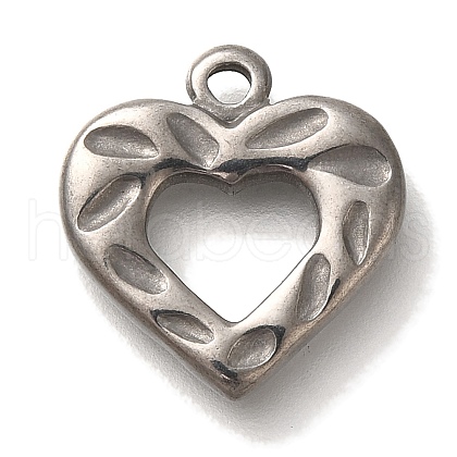 304 Stainless Steel Pendants STAS-H223-19AS-03-1