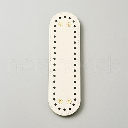 PU Leather Knitting Crochet Bags Nail Bottom Shaper Pad FIND-WH0114-84A-02-1