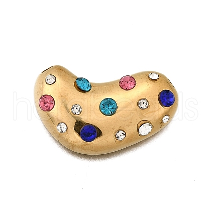 304 Stainless Steel Pendants STAS-Q360-01B-G-1