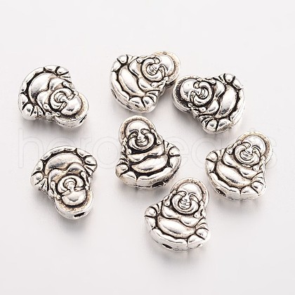 Tibetan Style Zinc Alloy Beads X-TIBEB-S038-39-1